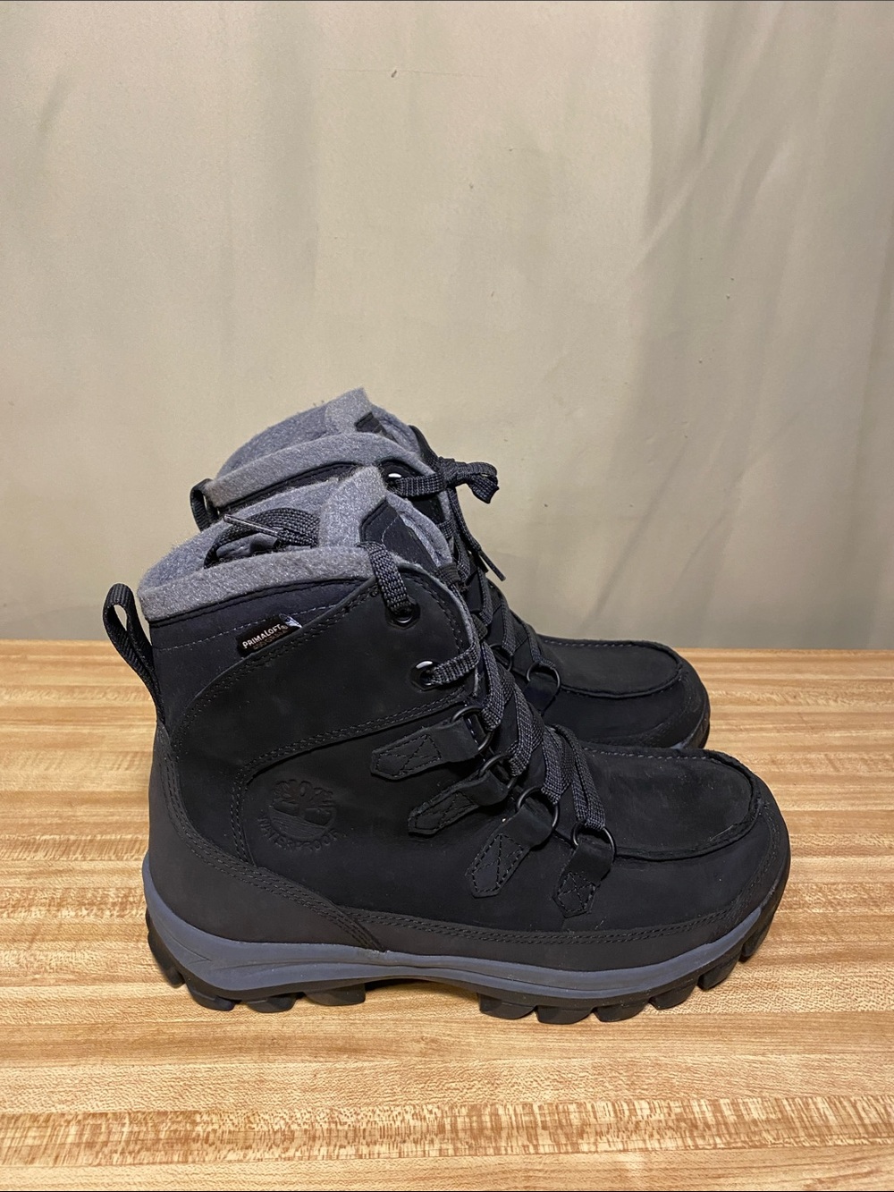 Timberland Chillberg Mid Waterproof Black Nubuck Uppers Mens  Boots  7